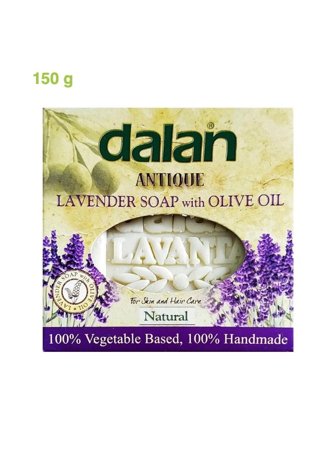 DALAN ANTIQUE OLIVE OIL AND LAVENDER SOAP 150G - Image 2